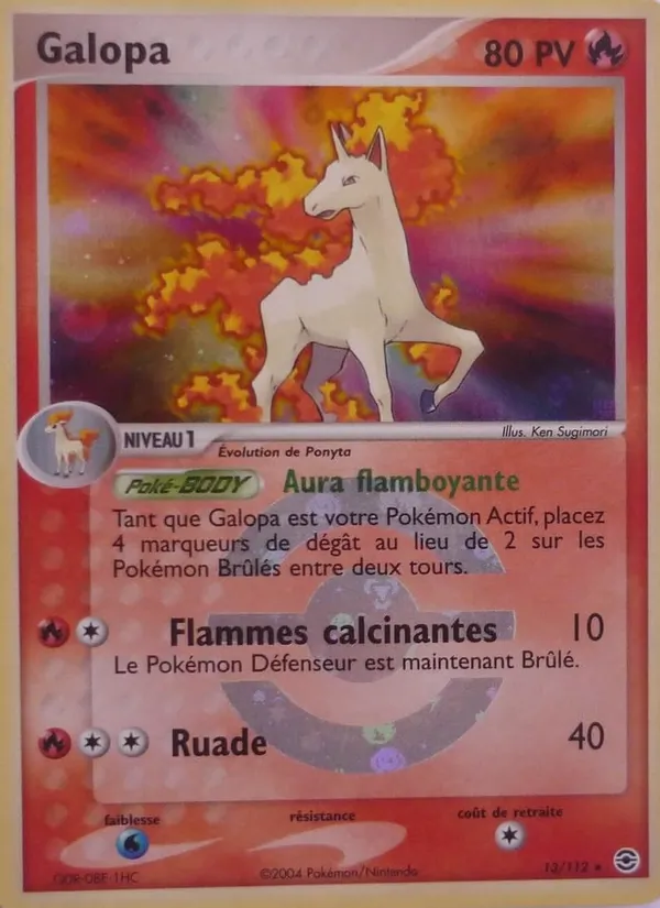Galopa (EX Rouge Feu & Vert Feuille #13/112)