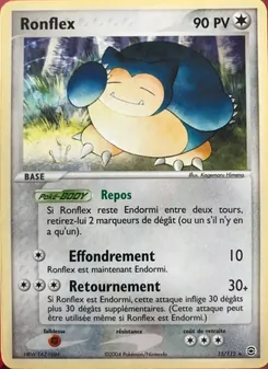Ronflex (EX Rouge Feu & Vert Feuille #15/112)