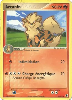Arcanin (EX Rouge Feu & Vert Feuille #18/112)