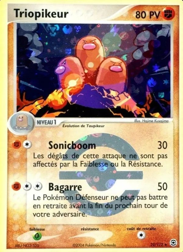 Triopikeur (EX Rouge Feu & Vert Feuille #22/112)