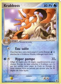 Krabboss (EX Rouge Feu & Vert Feuille #26/112)