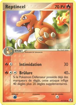 Reptincel (EX Rouge Feu & Vert Feuille #31/112)