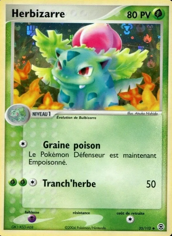 Herbizarre (EX Rouge Feu & Vert Feuille #35/112)