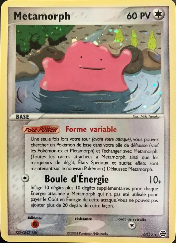 Métamorph (EX Rouge Feu & Vert Feuille #4/112)