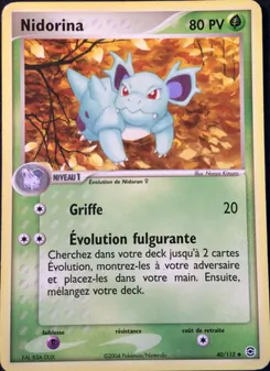 Nidorina (EX Rouge Feu & Vert Feuille #40/112)