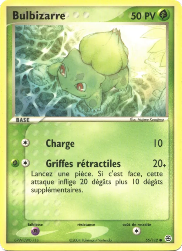 Bulbizarre (EX Rouge Feu & Vert Feuille #55/112)