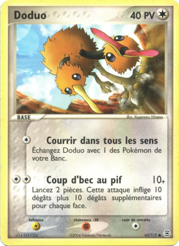 Doduo (EX Rouge Feu & Vert Feuille #62/112)