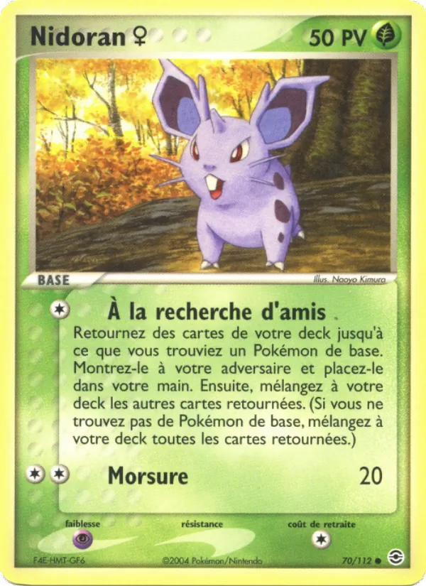 Nidoran ♀ (EX Rouge Feu & Vert Feuille #70/112)