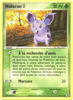 Nidoran ♀ (EX Rouge Feu & Vert Feuille #70/112)