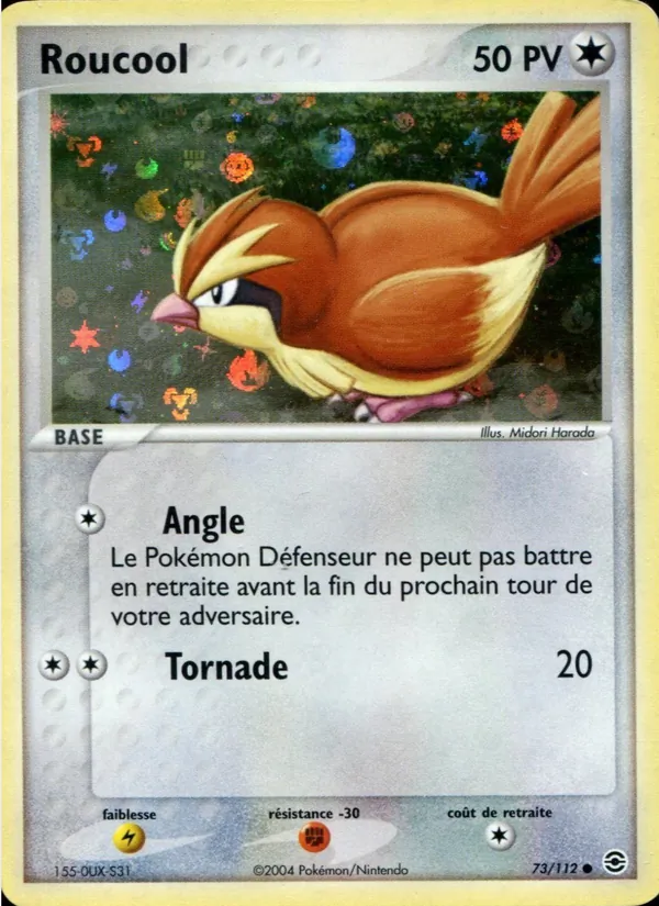 Roucool (EX Rouge Feu & Vert Feuille #73/112)