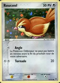 Roucool (EX Rouge Feu & Vert Feuille #73/112)