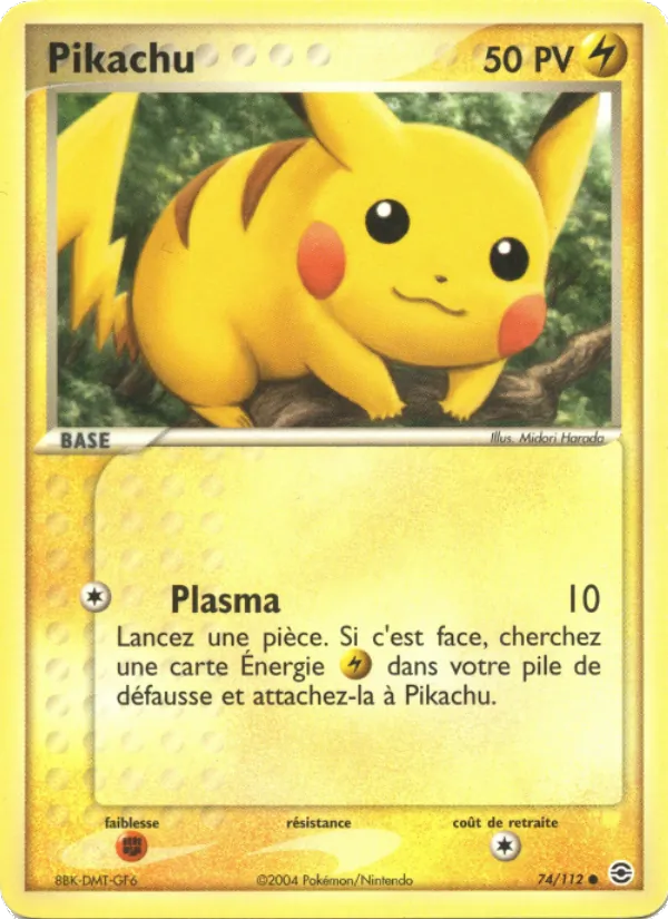 Pikachu (EX Rouge Feu & Vert Feuille #74/112)