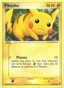 Pikachu (EX Rouge Feu & Vert Feuille #74/112)