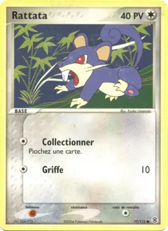 Rattata (EX Rouge Feu & Vert Feuille #77/112)