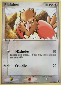 Piafabec (EX Rouge Feu & Vert Feuille #81/112)