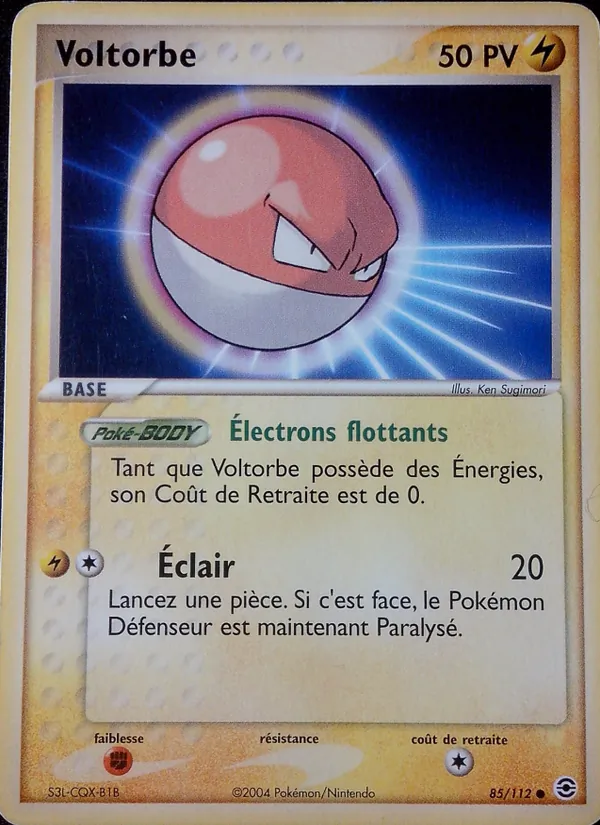 Voltorbe (EX Rouge Feu & Vert Feuille #85/112)