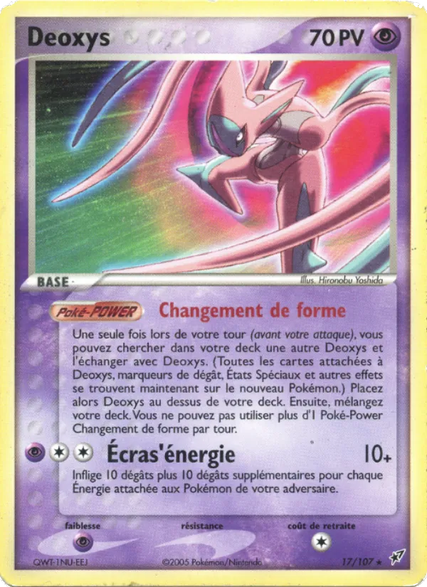 Deoxys (EX Deoxys #17/107)