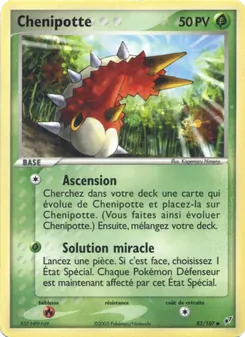 Chenipotte (EX Deoxys #82/107)