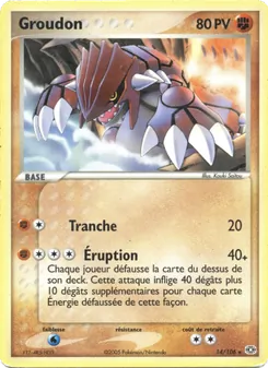 Groudon (EX Émeraude #14/106)