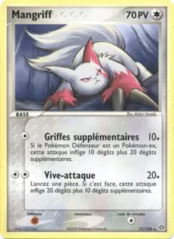 Mangriff (EX Émeraude #21/106)