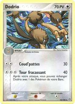 Dodrio (EX Émeraude #26/106)