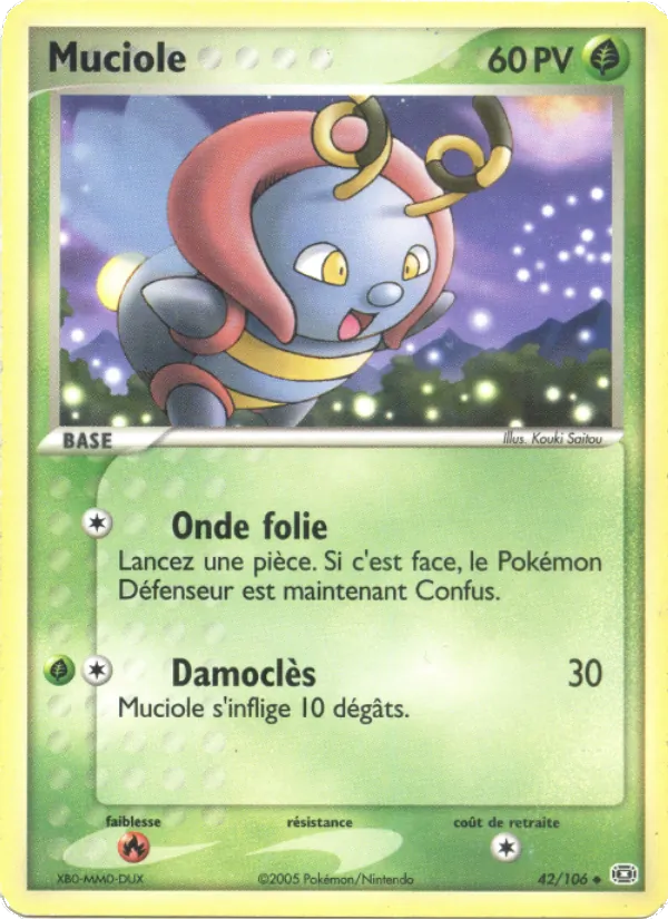 Muciole (EX Émeraude #42/106)