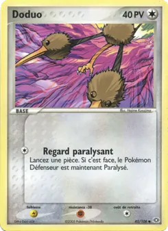 Doduo (EX Émeraude #45/106)