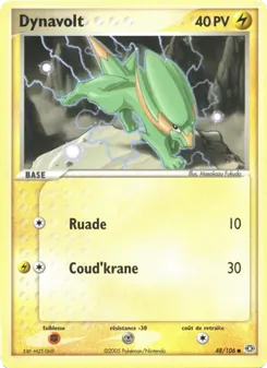 Dynavolt (EX Émeraude #48/106)