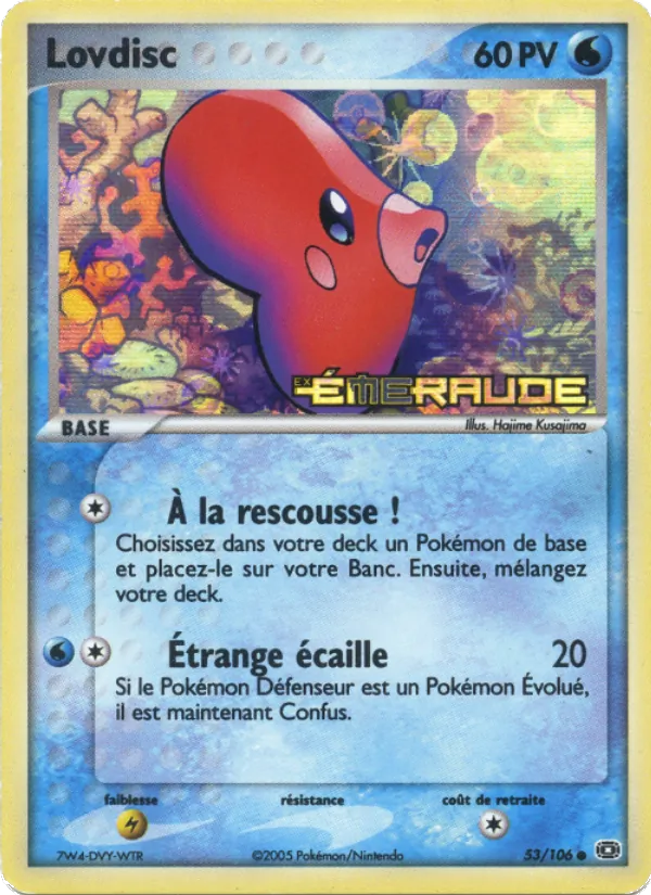 Lovdisc (EX Émeraude #53/106)