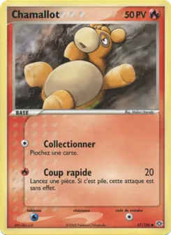 Chamallot (EX Émeraude #57/106)