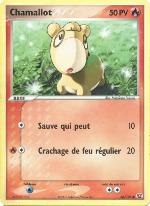 Chamallot (EX Émeraude #58/106)
