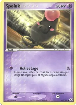 Spoink (EX Émeraude #65/106)