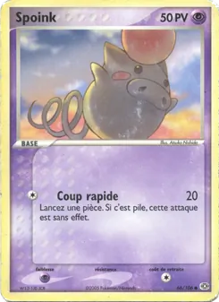 Spoink (EX Émeraude #66/106)