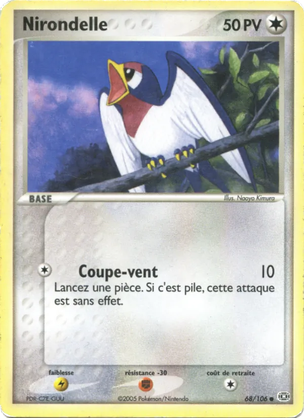 Nirondelle (EX Émeraude #68/106)