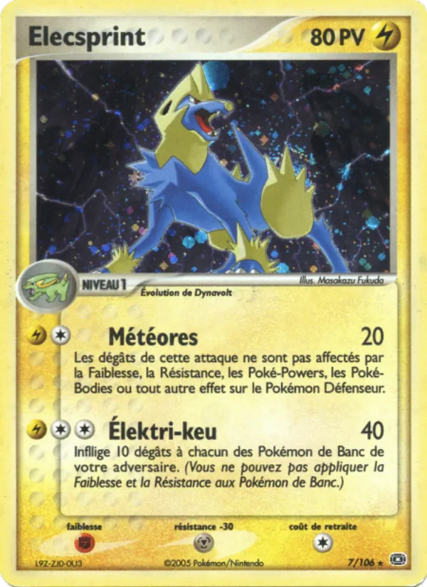 Élecsprint (EX Émeraude #7/106)