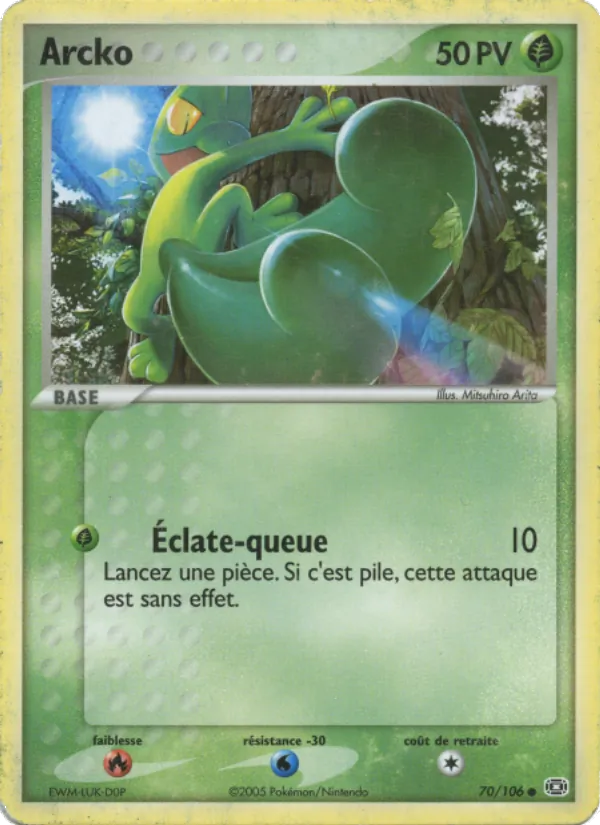 Arcko (EX Émeraude #70/106)