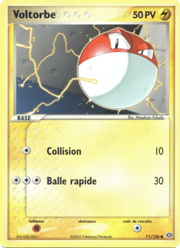 Voltorbe (EX Émeraude #71/106)