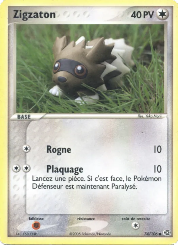 Zigzaton (EX Émeraude #74/106)