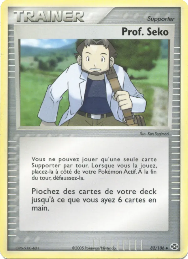 Prof. Seko (EX Émeraude #82/106)