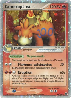 Camerupt ex (EX Émeraude #92/106)