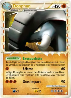Donphan (HeartGold SoulSilver #107/123)