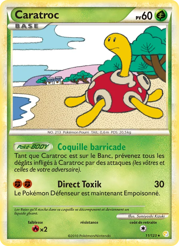 Caratroc (HeartGold SoulSilver #11/123)