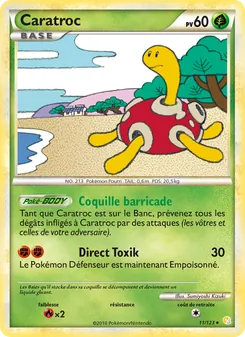 Caratroc (HeartGold SoulSilver #11/123)