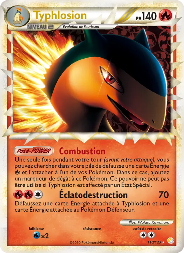 Typhlosion (HeartGold SoulSilver #110/123)