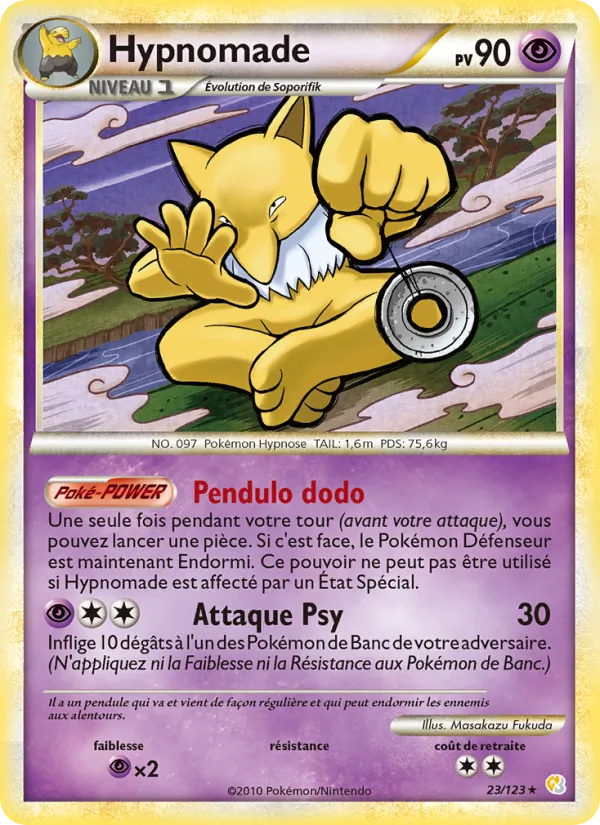 Hypnomade (HeartGold SoulSilver #23/123)