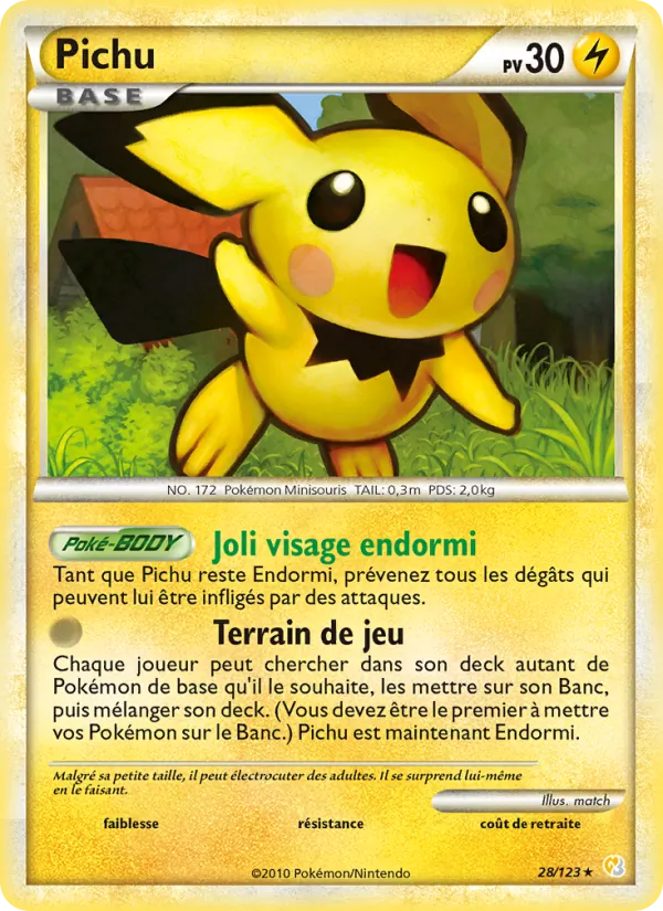 Pichu (HeartGold SoulSilver #28/123)