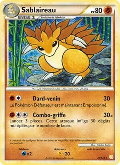 Sablaireau (HeartGold SoulSilver #29/123)