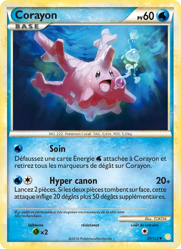 Corayon (HeartGold SoulSilver #37/123)