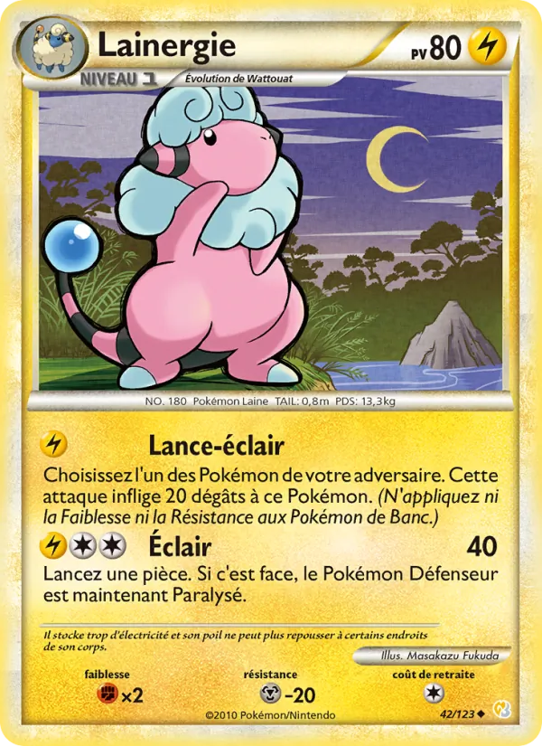 Lainergie (HeartGold SoulSilver #42/123)