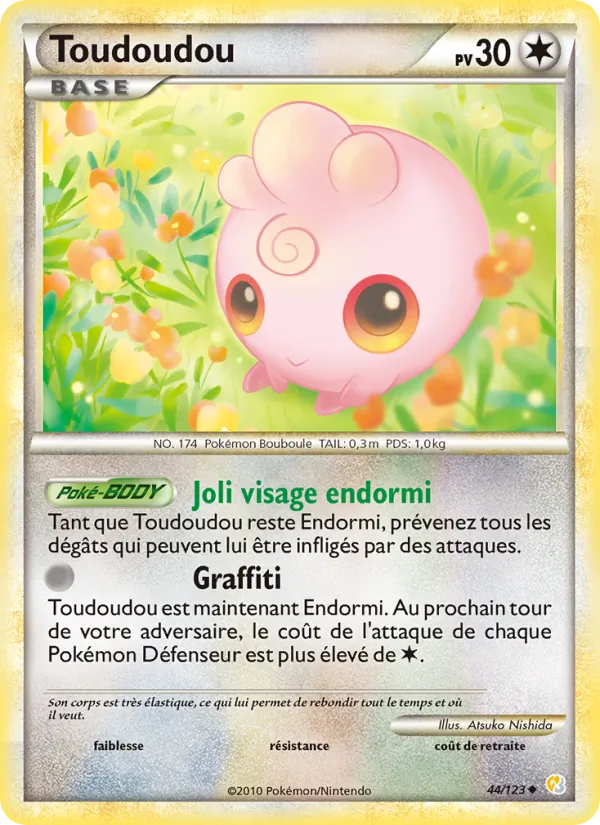 Toudoudou (HeartGold SoulSilver #44/123)